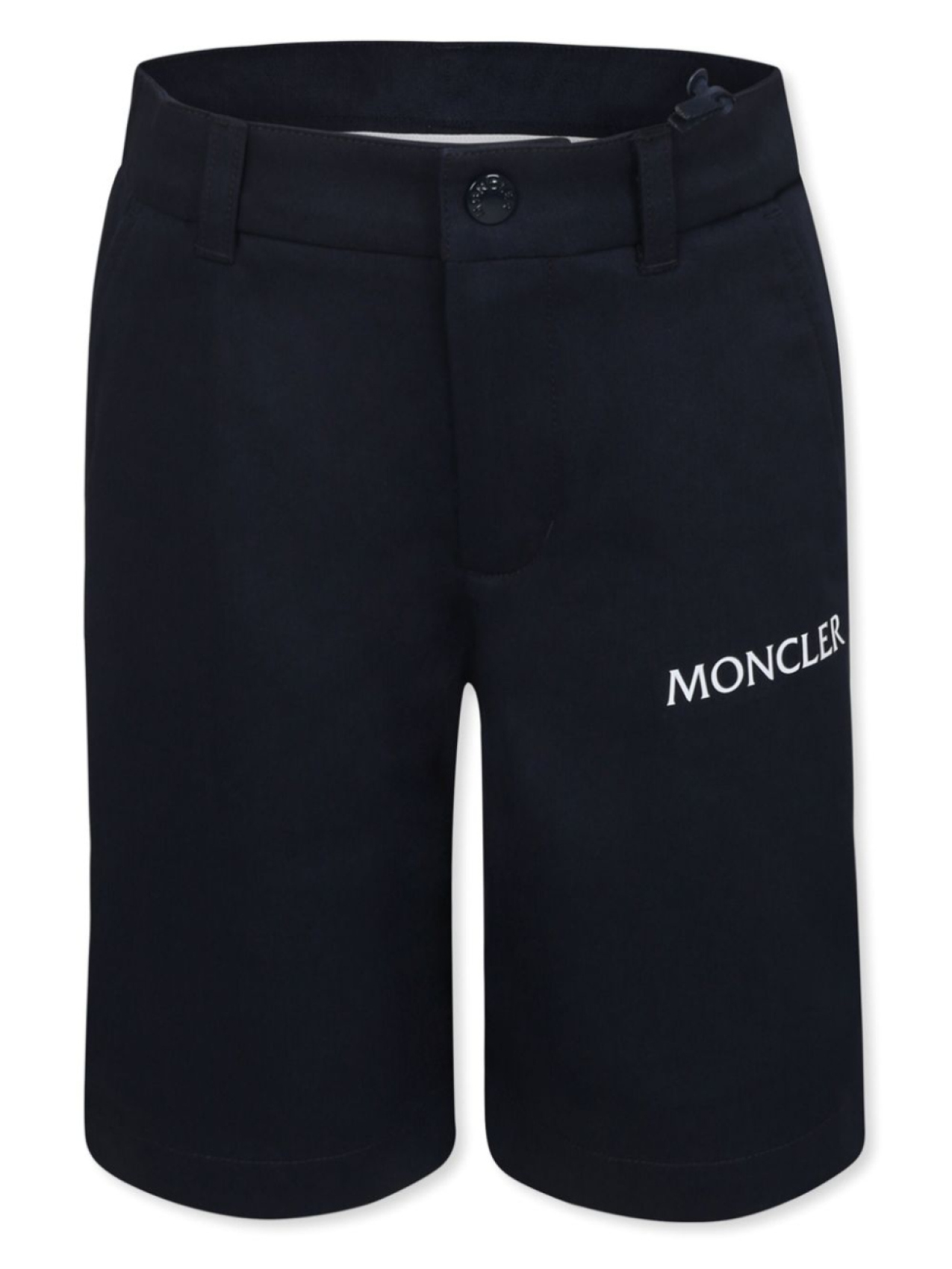 

Moncler Enfant шорты с логотипом, синий