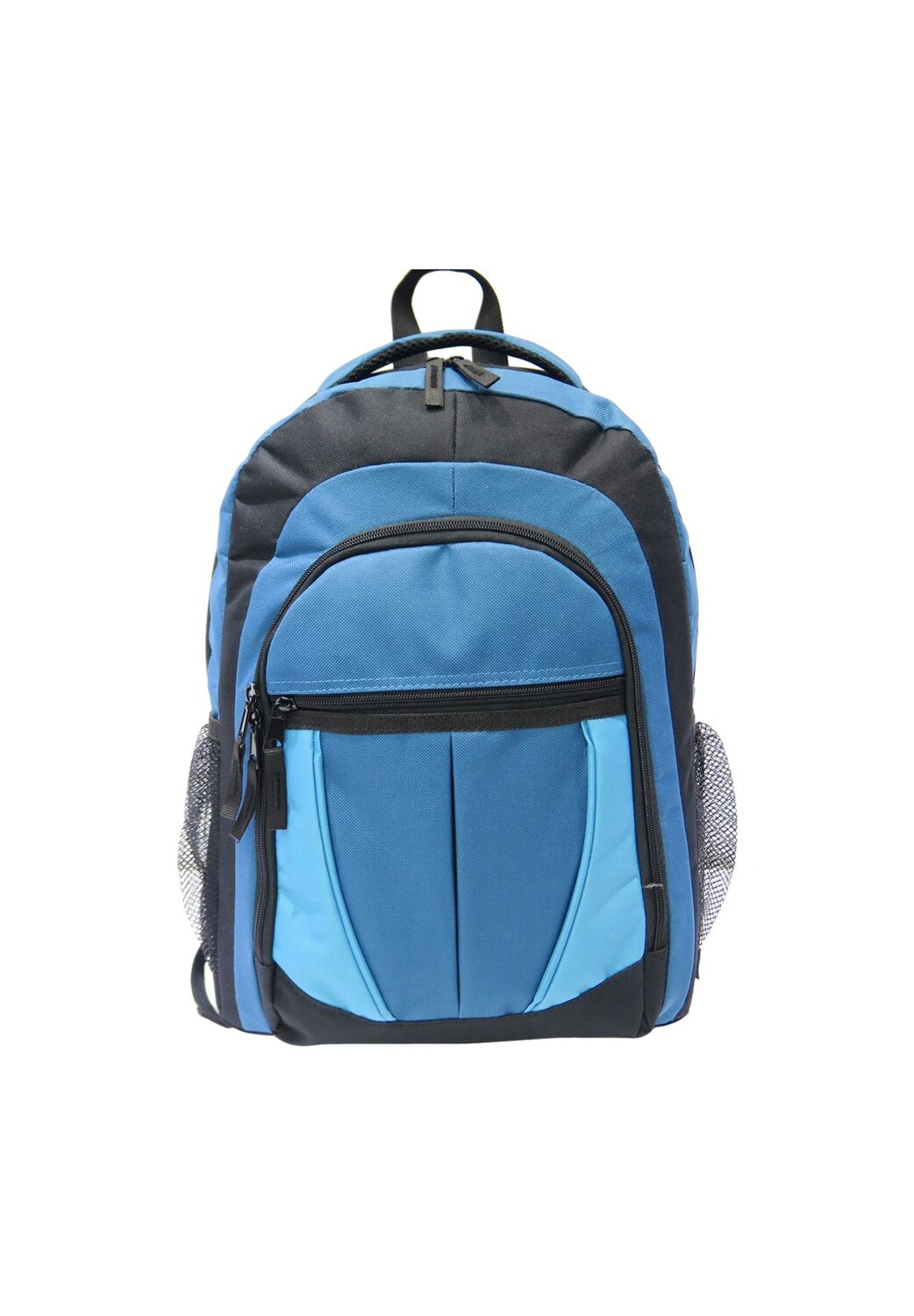 

Рюкзак Basic, полиэстер, спортивный, отделения на молнии Globetrotter, цвет Blue Black