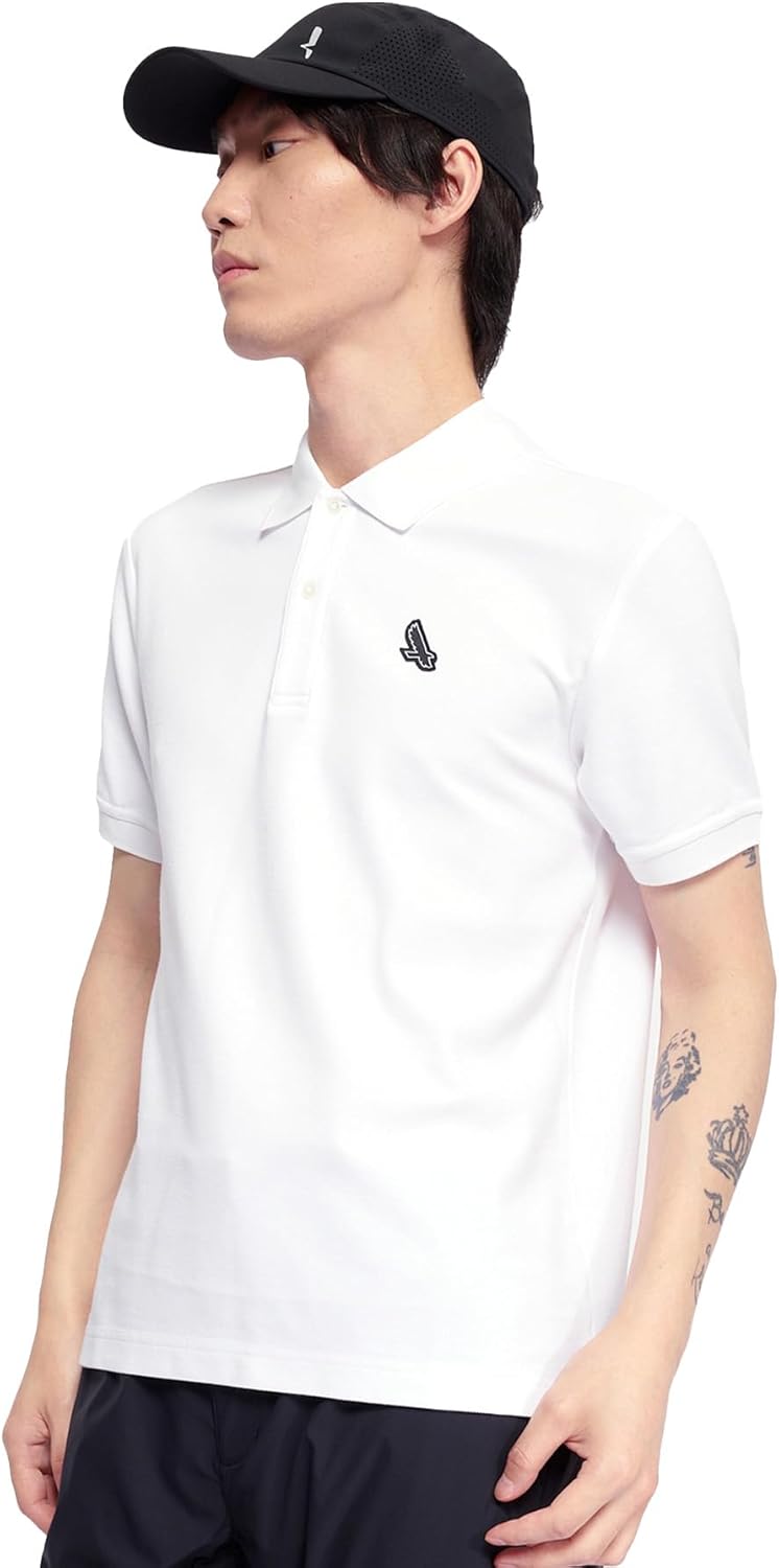 

Мужская футболка Aigle, официальная, с защитой от УФ-излучения, впитывающая влагу, быстросохнущая, поло с коротким рукавом из материала Coolmax, белый