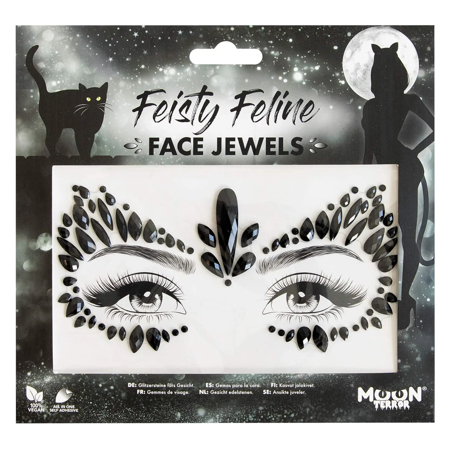 Набор украшений для лица и тела «Face Jewels» для фестивалей Moon Terror — фото 3