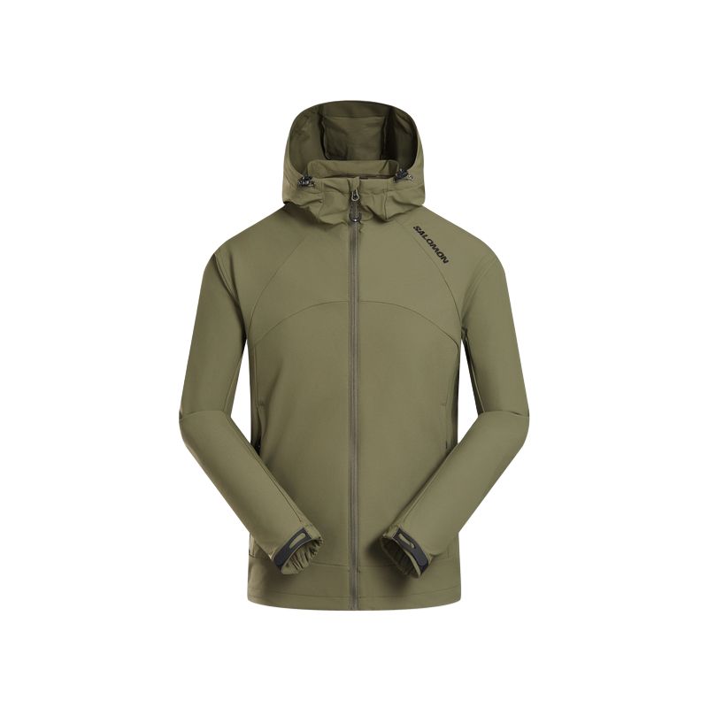 

SALOMON Куртка OTHRYS SOFTSHELL мужская, Leaf Green
