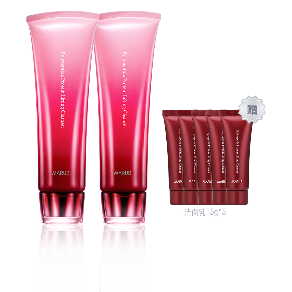 

Пептидный протеиновый лифтинг-крем для умывания подтягивающий, увлажняющий, очищающий MARUBI