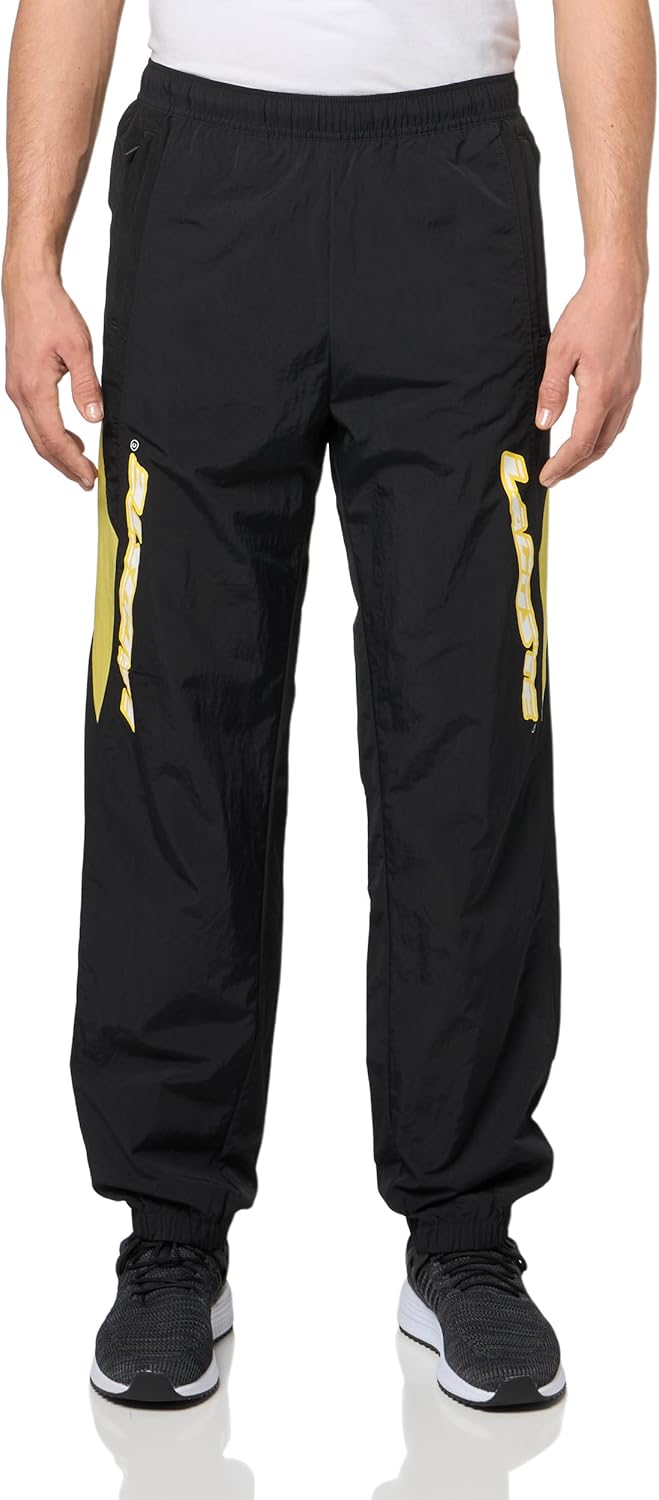 

Lacoste мужские спортивные брюки в стиле heritage с цветными блоками, Croissant Cornsilk