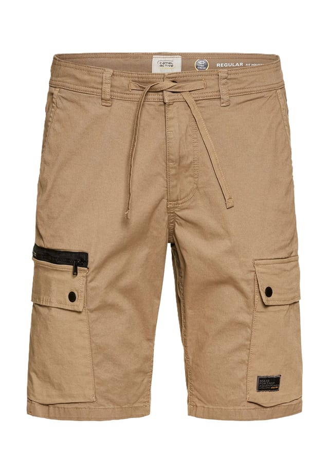 

Шорты-Бермуды Cargo с завязками на шнурке Camel Active, цвет 19 wood