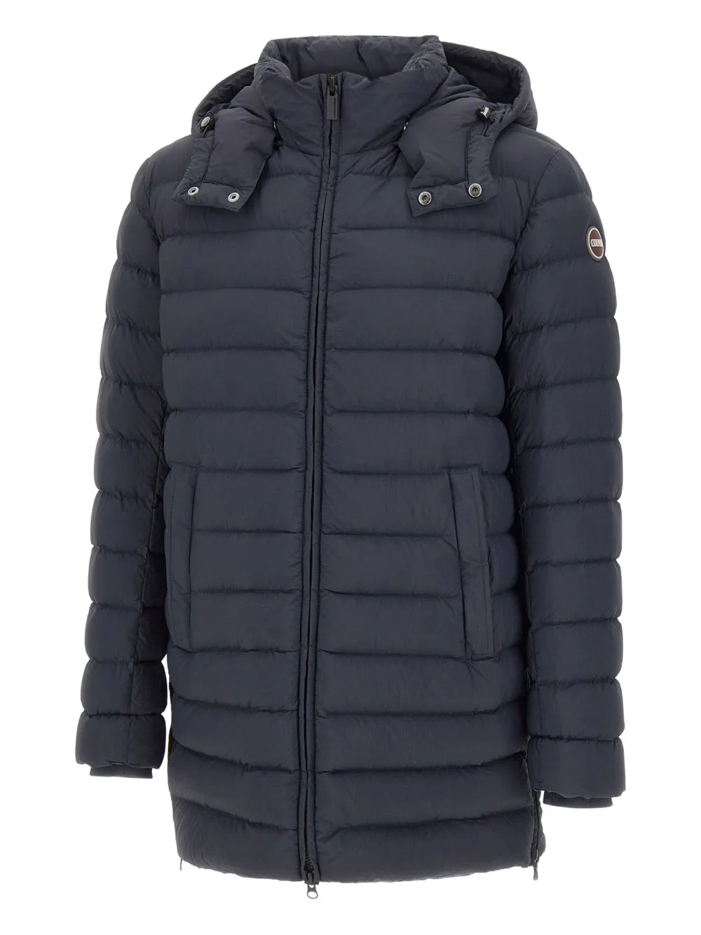 

Пуховое пальто со съемным капюшоном Colmar, синий