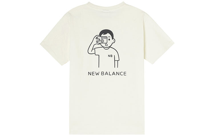 

Футболка унисекс New Balance, белый