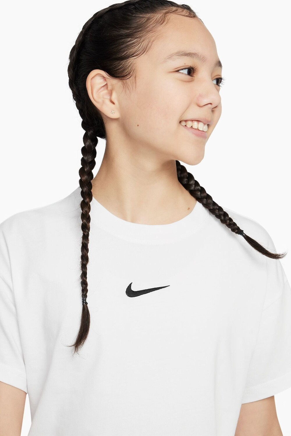 Спортивная футболка из 100% хлопка Nike, белый — фото 3