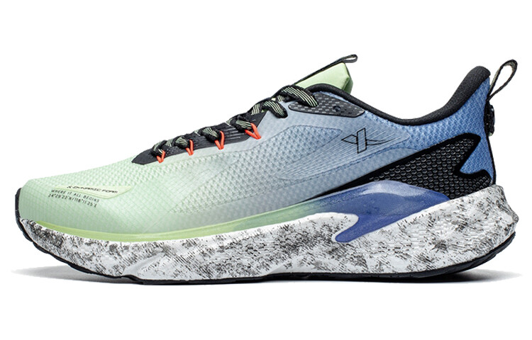 

Кроссовки мужские низкие Jelly Green/Violet Blue/Black Xtep