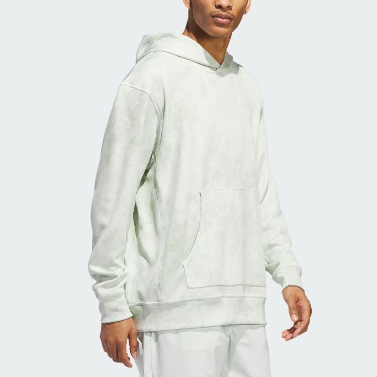 Толстовка мужская пастельно-зеленая Adidas, пастельно-зеленый — фото 4