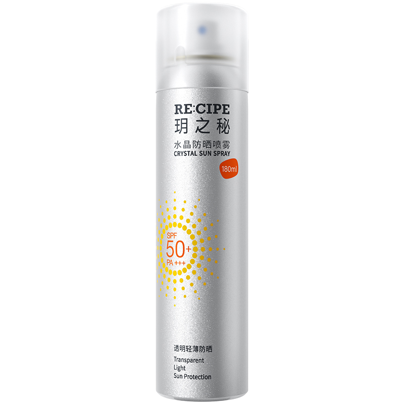 

Спрей для защиты от солнца Crystal Spray SPF50+PA+++ с охлаждающим эффектом RE:CIPE