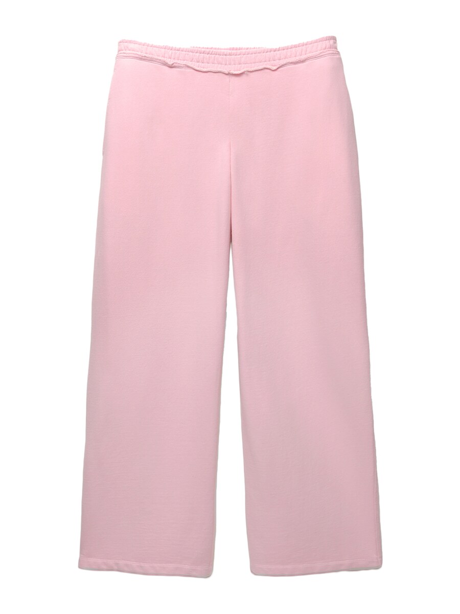 

Широкие брюки Pull&Bear, розовый