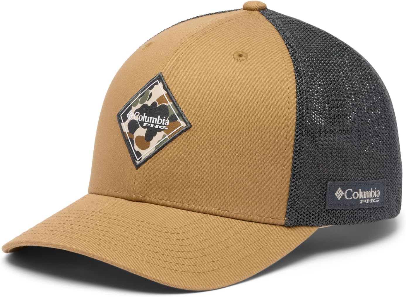 

Кепка Columbia Unisex-Adult PHG Antlers Mesh Ball, Sahara/Grill/Delta Hunter Diamond