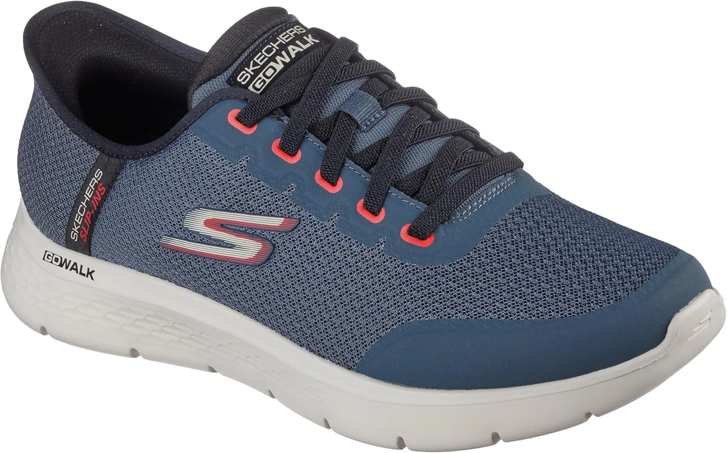 Мужские слипоны Skechers Go Walk Flex Netro без использования рук