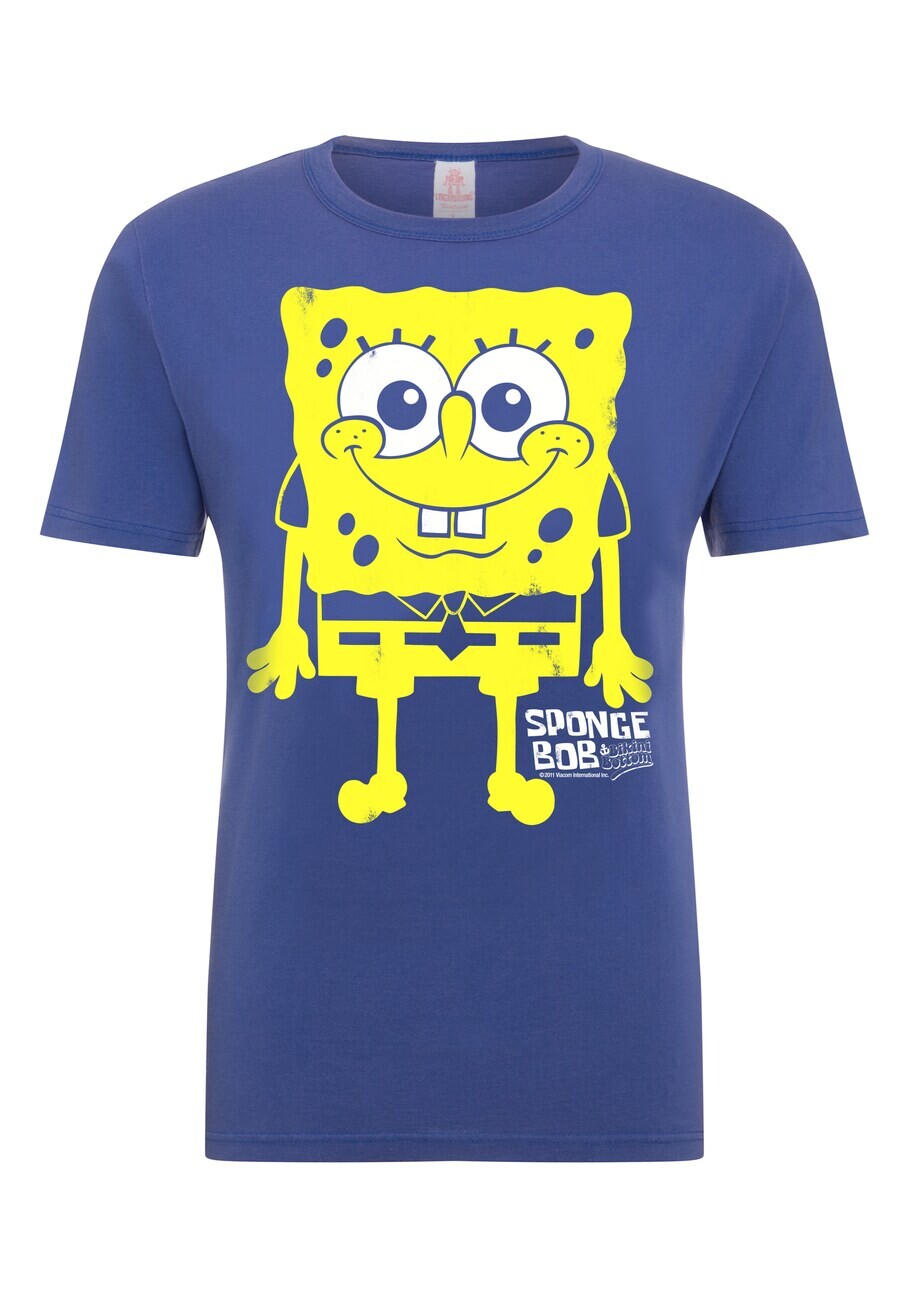 

Классическая футболка LOGOSHIRT Shirt Spongebob Schwammkopf, синий