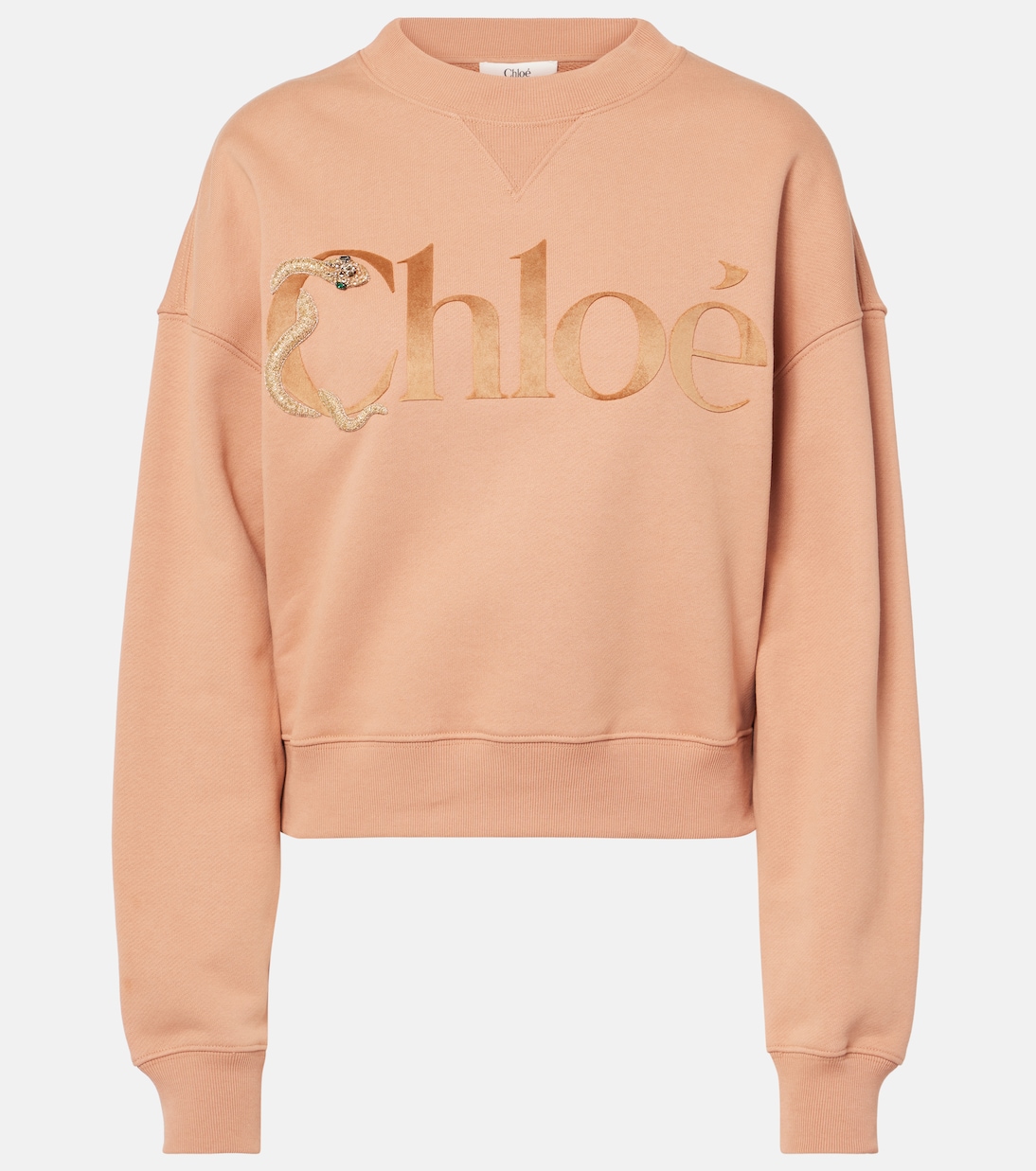 

Хлопковый свитер Chloé, Toasted Oats