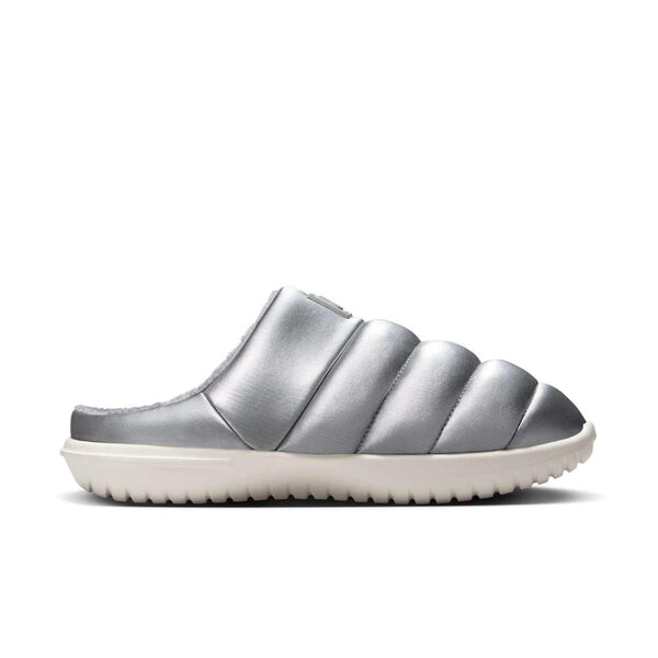 Тапочки burrow se 'metallic silver light orewood' Nike, серебряный — фото 2