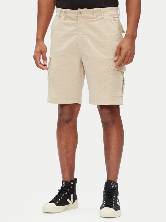 

Шорты из ткани обычного кроя Seasonal PM801179 Pepe Jeans, бежевый