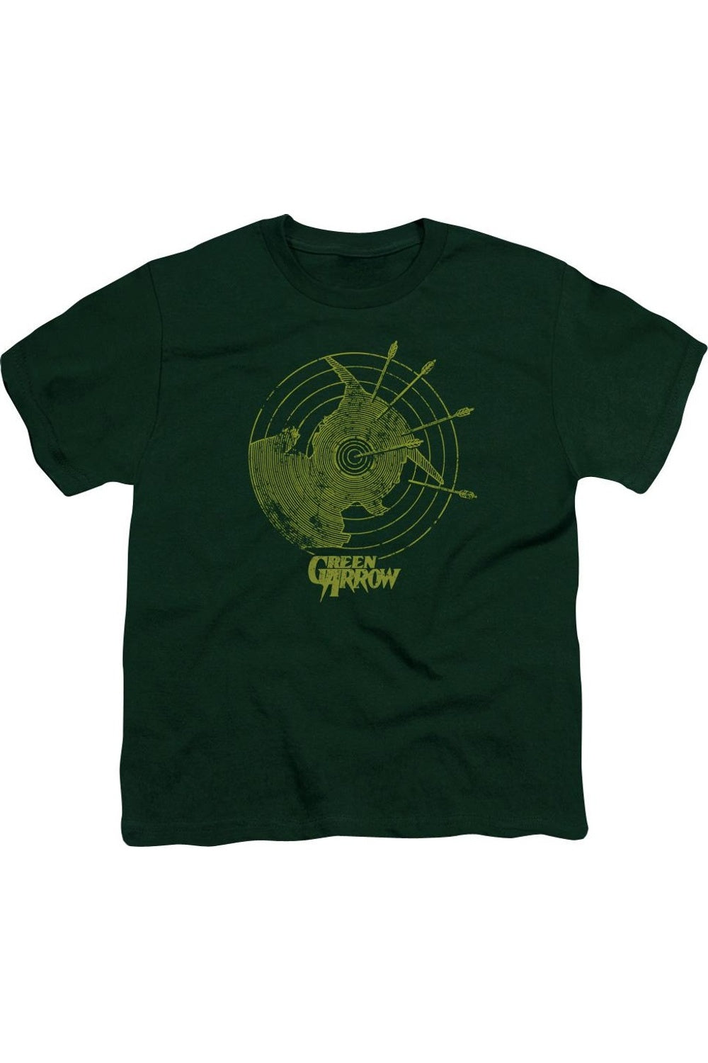 

DC Comics Always On Target - футболка с коротким рукавом для детей Gildan, зеленый