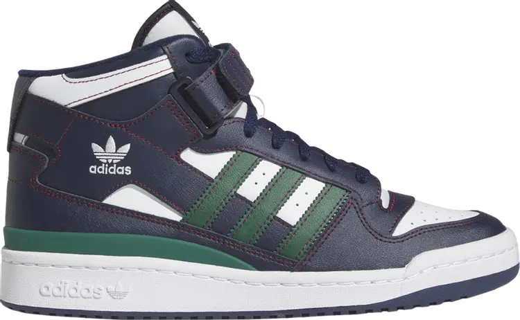 

Кроссовки Forum Mid 'Collegiate Navy Green', синий