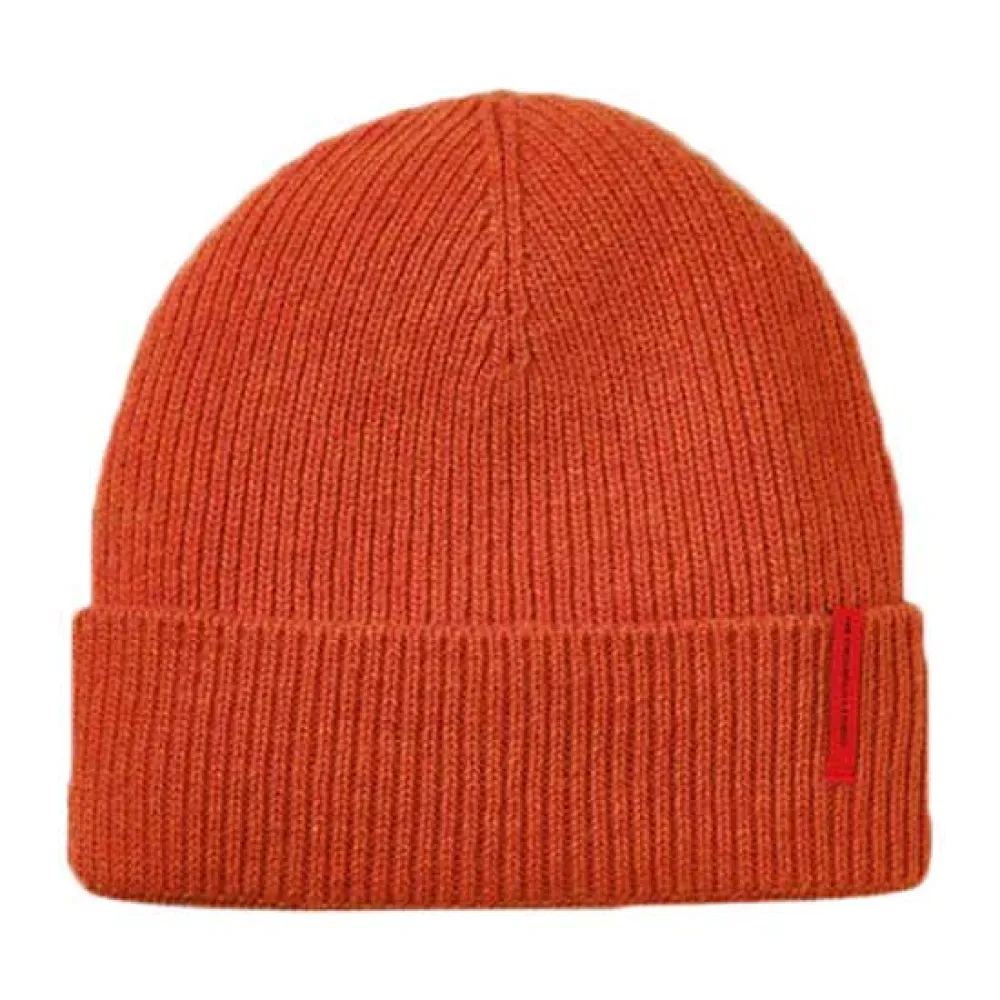 

Шапка The Mountain Studio Cashmere mix rib, оранжевый