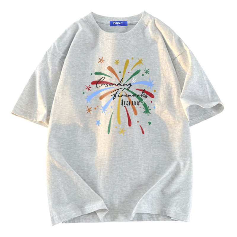 

Футболка унисекс HAVR, White Heather Gray