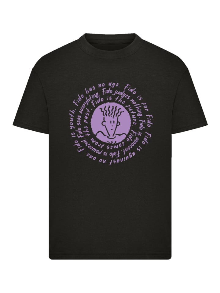 

Футболка Fido Dido Is For Fido Spiral черного цвета F4NT4STIC, Черный, Футболка Fido Dido Is For Fido Spiral черного цвета F4NT4STIC