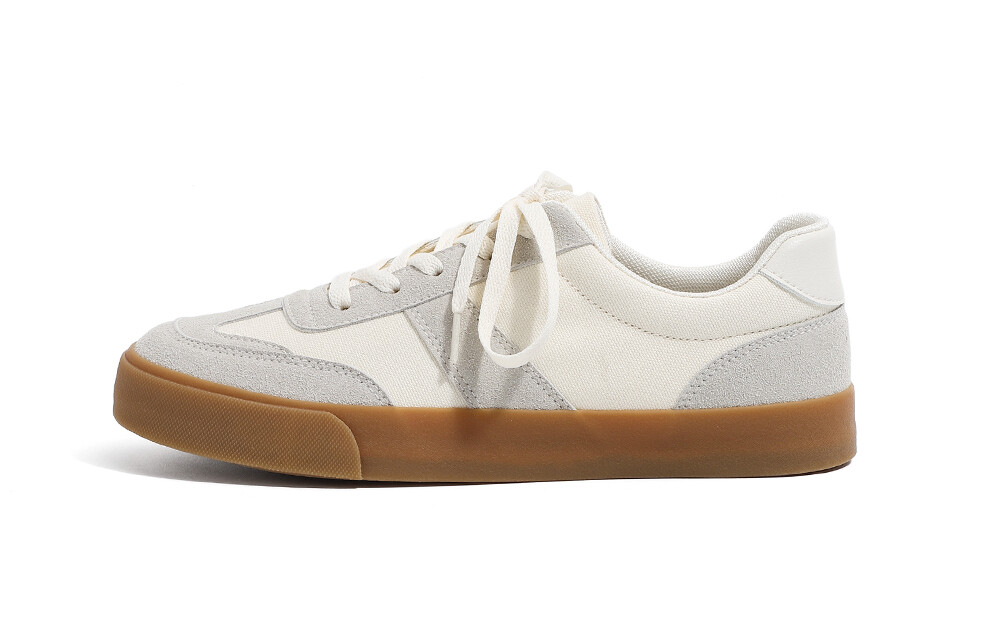 

Кроссовки HUANQIU Skateboarding Shoes Unisex Low-top Beige, бежевый