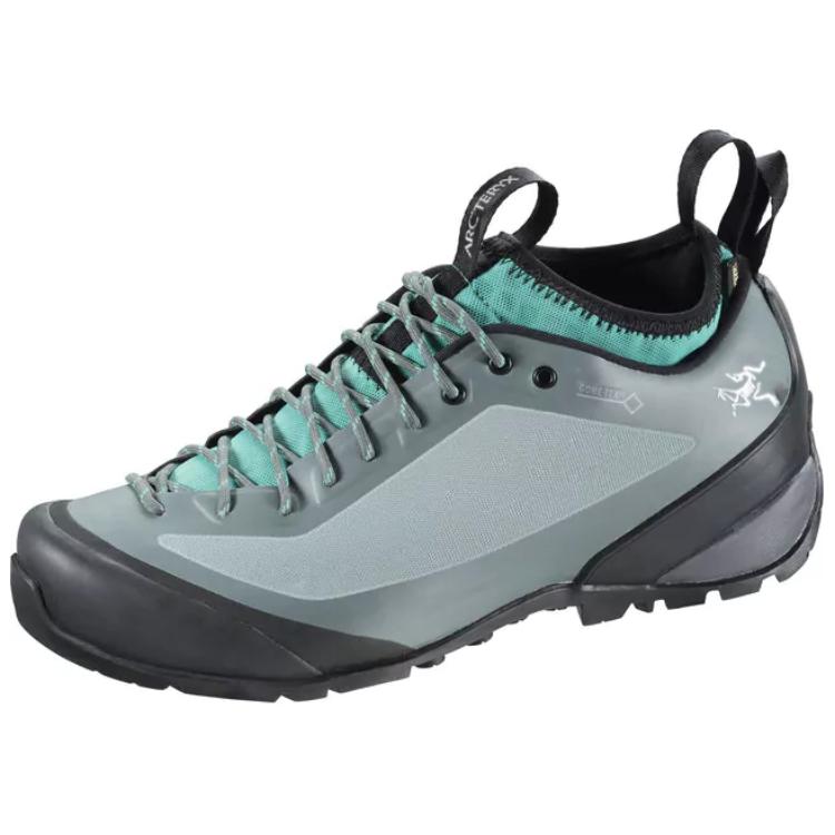 

Arcteryx Женские треккинговые кроссовки ACRUX FL Anti Slip Wear Resistant Low Top серо-зеленые