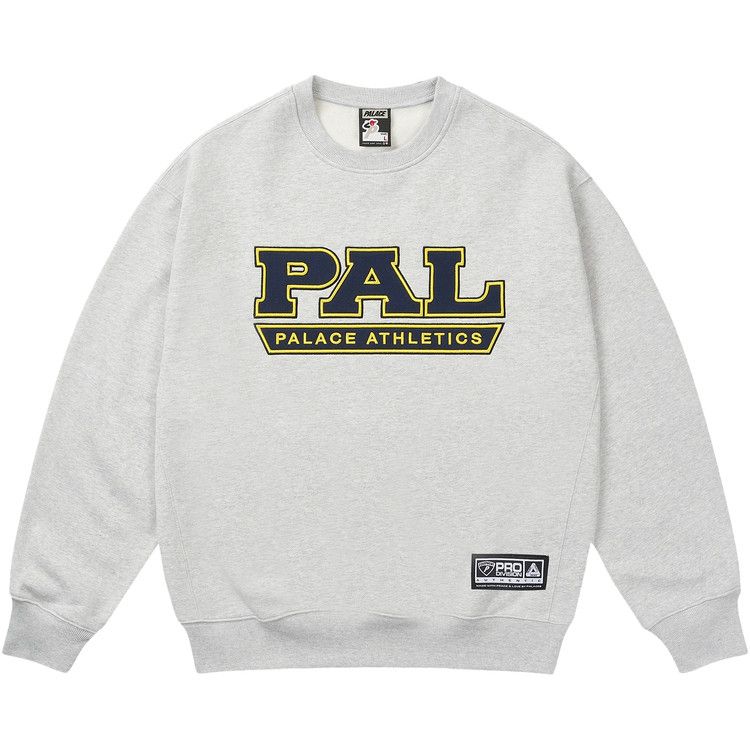 

Свитер Palace Pal Athletics Crew, Grey Marl