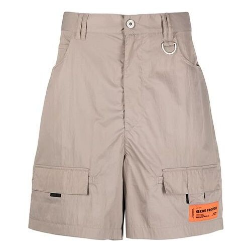 

Шорты ss21 spray cotton shorts 'khaki' Heron Preston, хаки