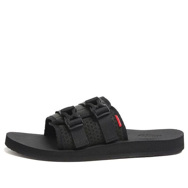 

Тапочки x supreme trekking sandals 'black red' The North Face, черный