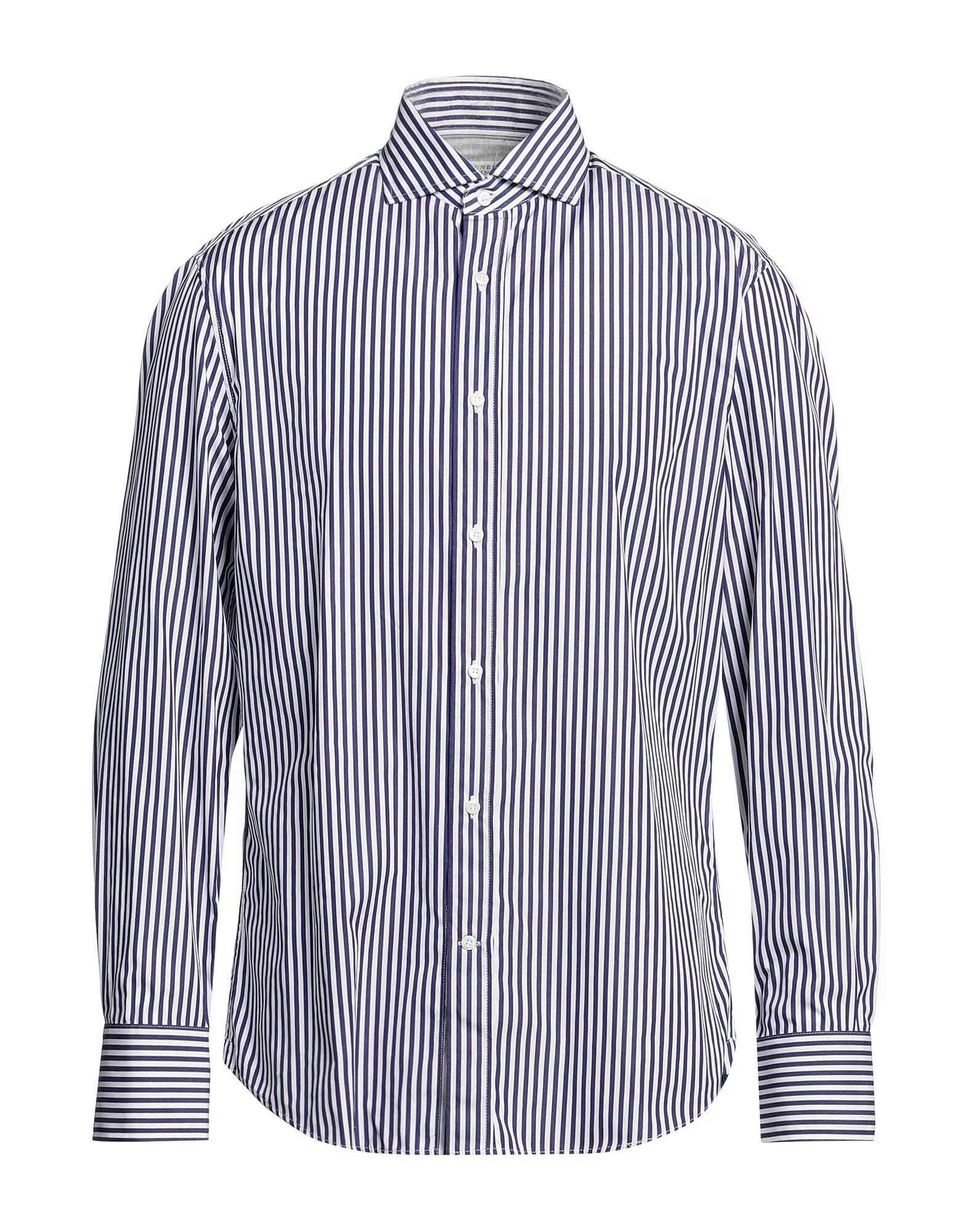 

Рубашка Brunello Cucinelli, полуночно-синий