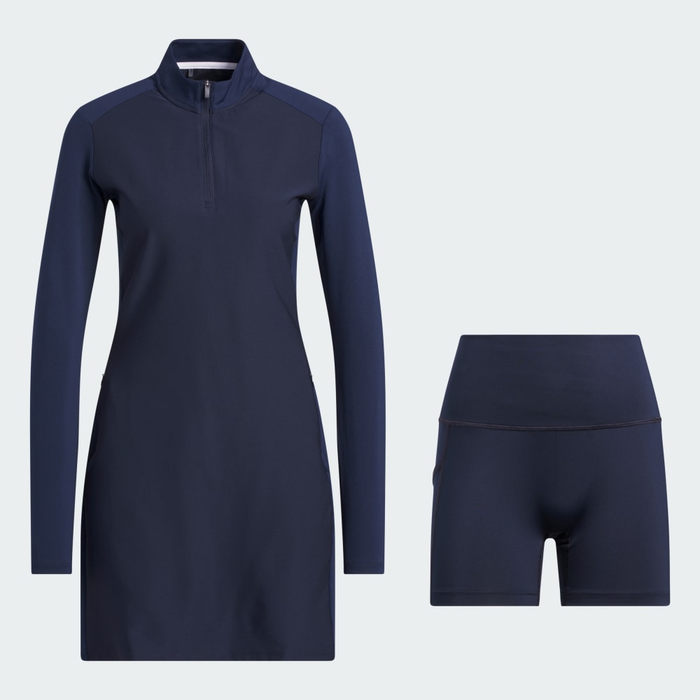 Платье Adidas Ultimate365 Long Sleeve Dress, цвет Collegiate Navy — фото 4