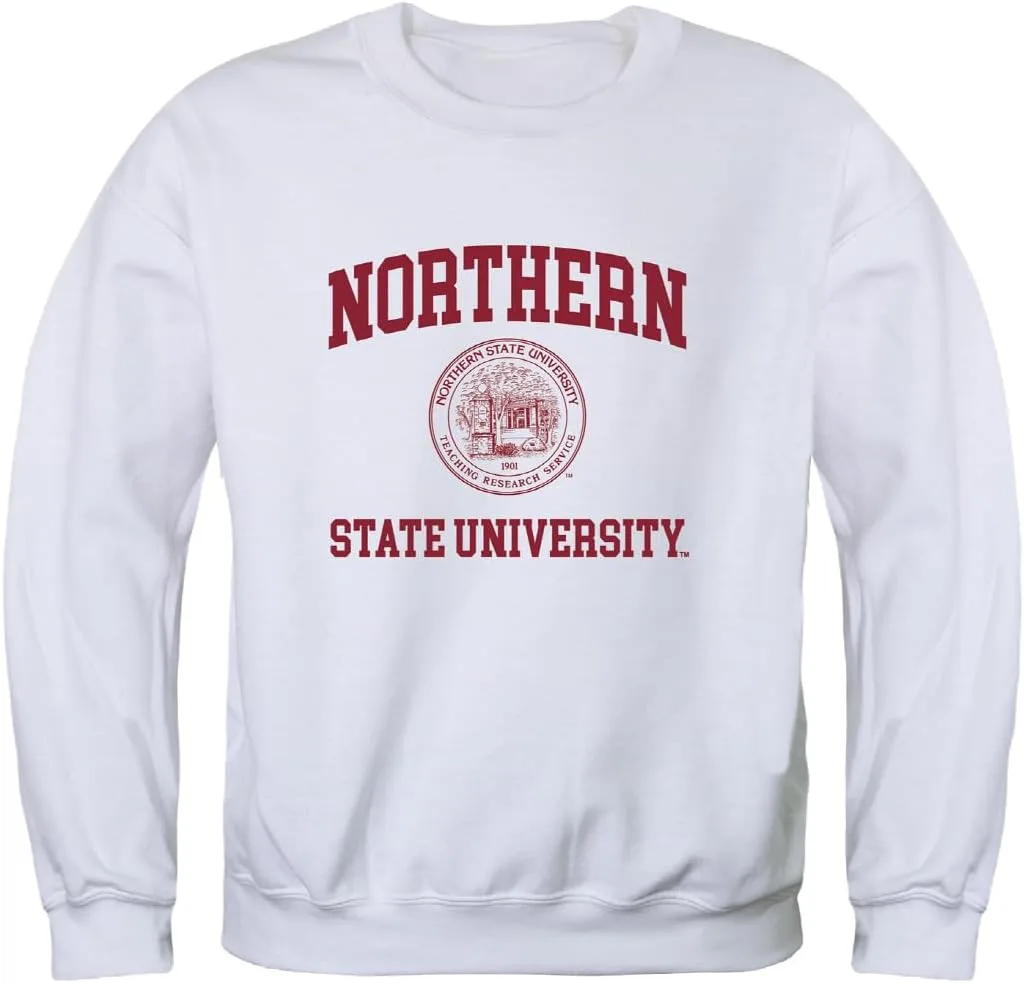 

Толстовка с принтом Wolves Seal от W Republic Northern State University Foundation