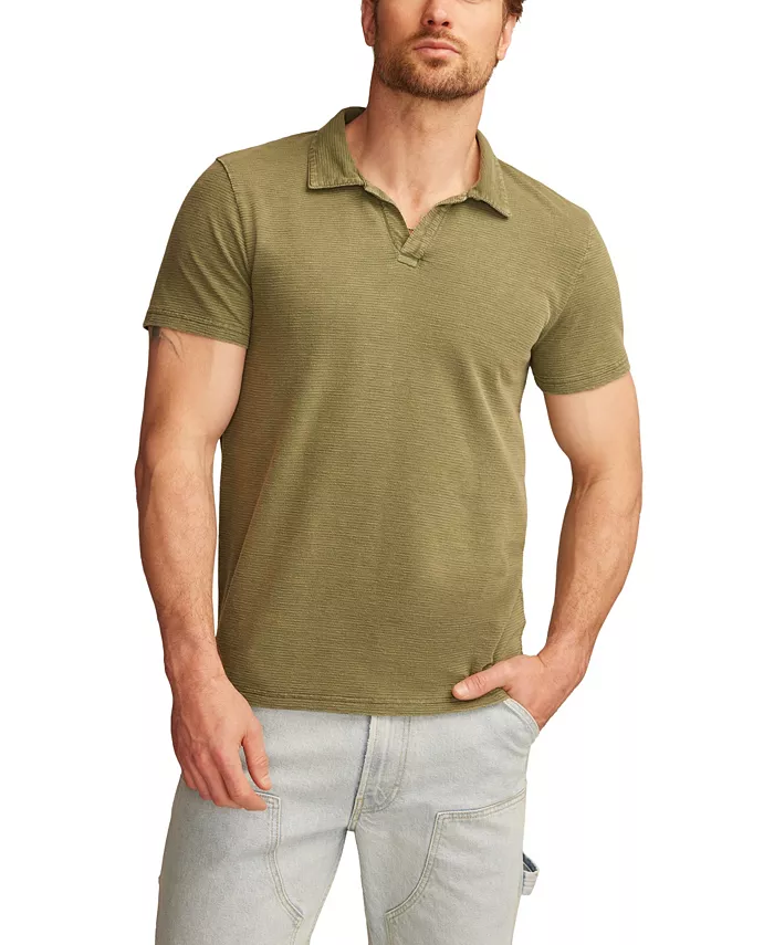 

Мужская футболка с жаккардовым узором Lucky Brand, зеленый