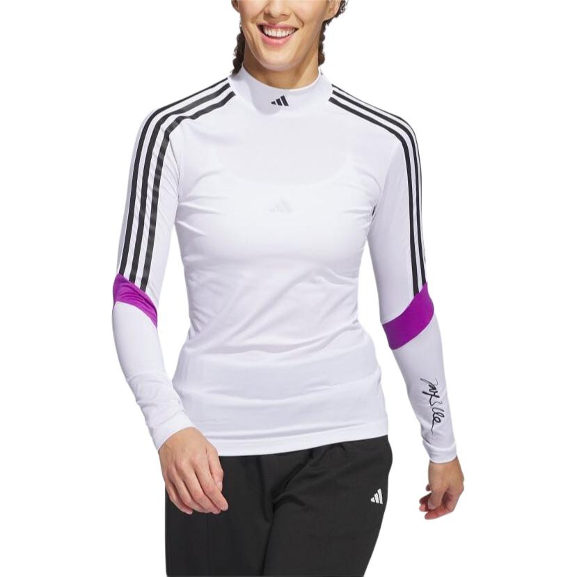 Бесплатная доставка с AdiClub X Jay3lle Длинный рукав Майка Adidas, Белый — фото 3
