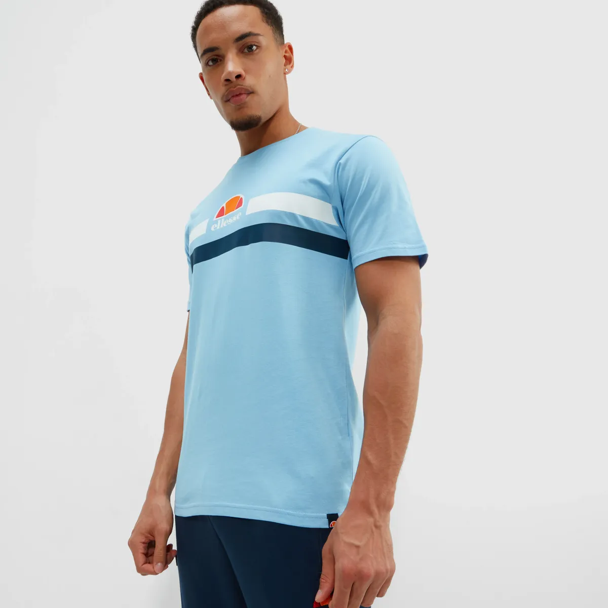 

Футболка Ellesse "H T-SHIRT" с логотипом, голубой