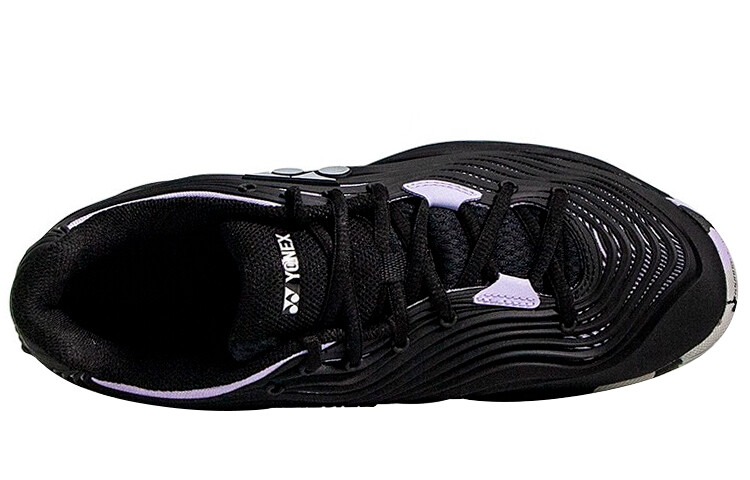 Кроссовки YONEX Power Cushion Tennis Shoes Unisex Low-top Black/Purple, фиолетовый — фото 3