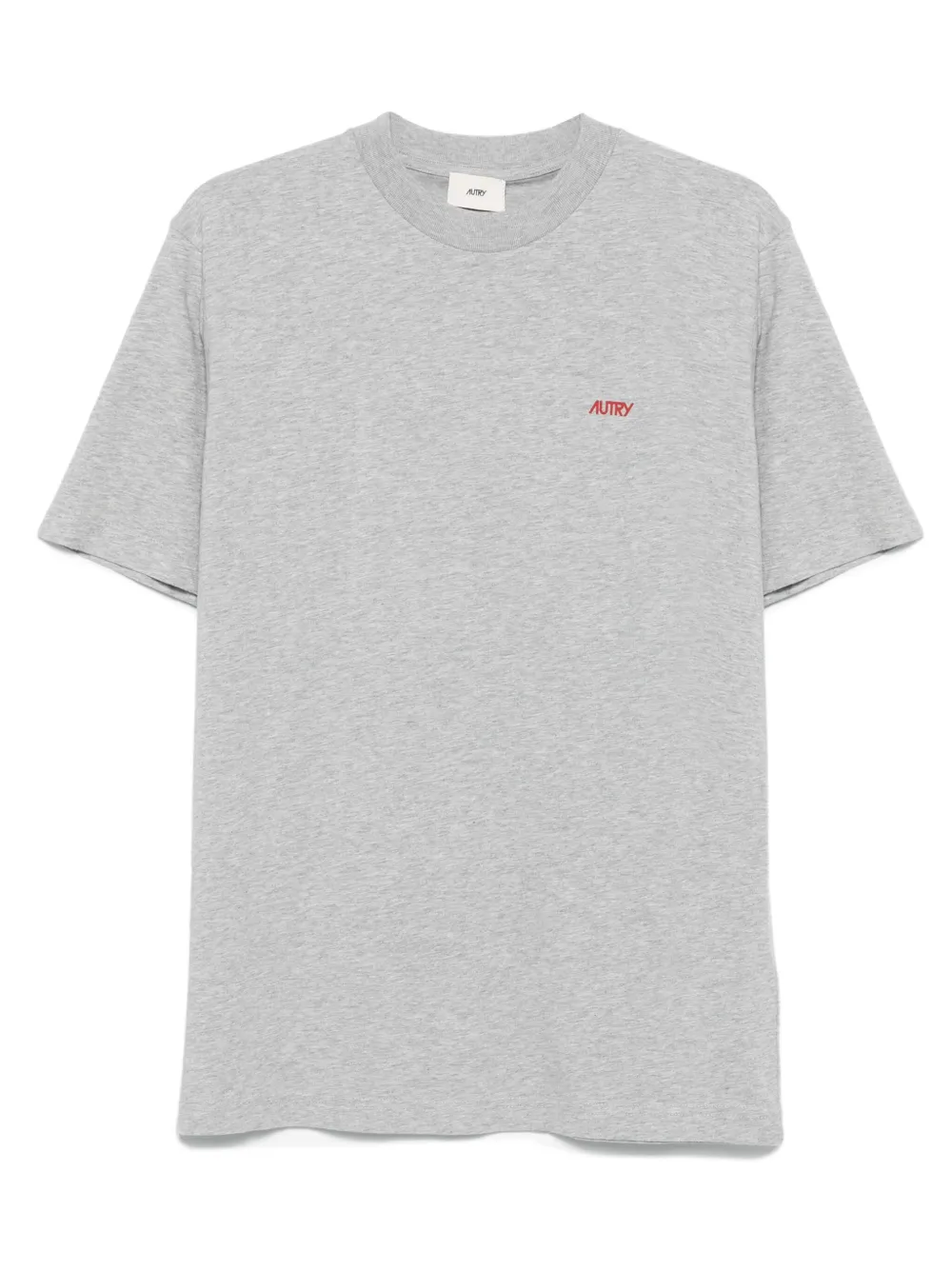 

Футболка с вышитым логотипом Autry, серый