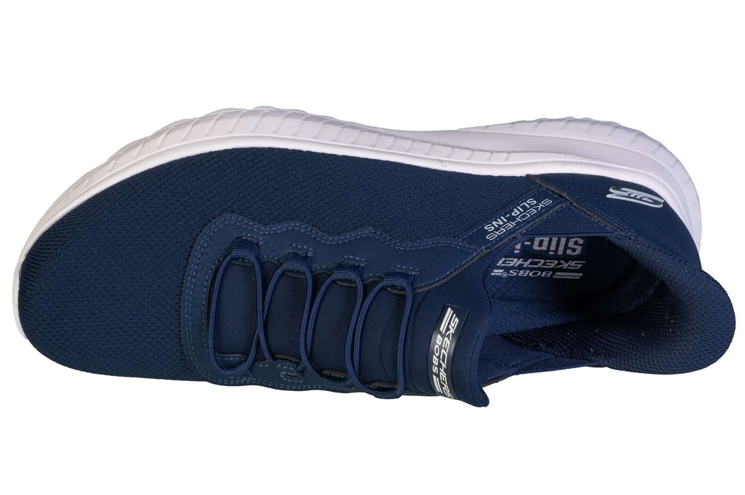 Низкие кроссовки Skechers Skechers Slip ins: BOBS Sport Squad Chaos, темно синий — фото 3