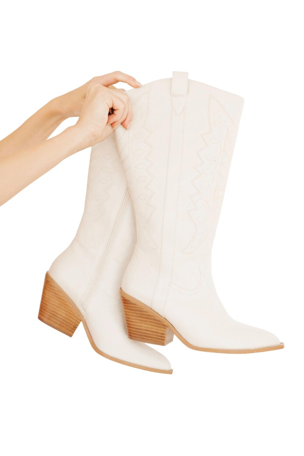 Белые женские ковбойские сапоги для танцев Corkys Footwear, белый — фото 3