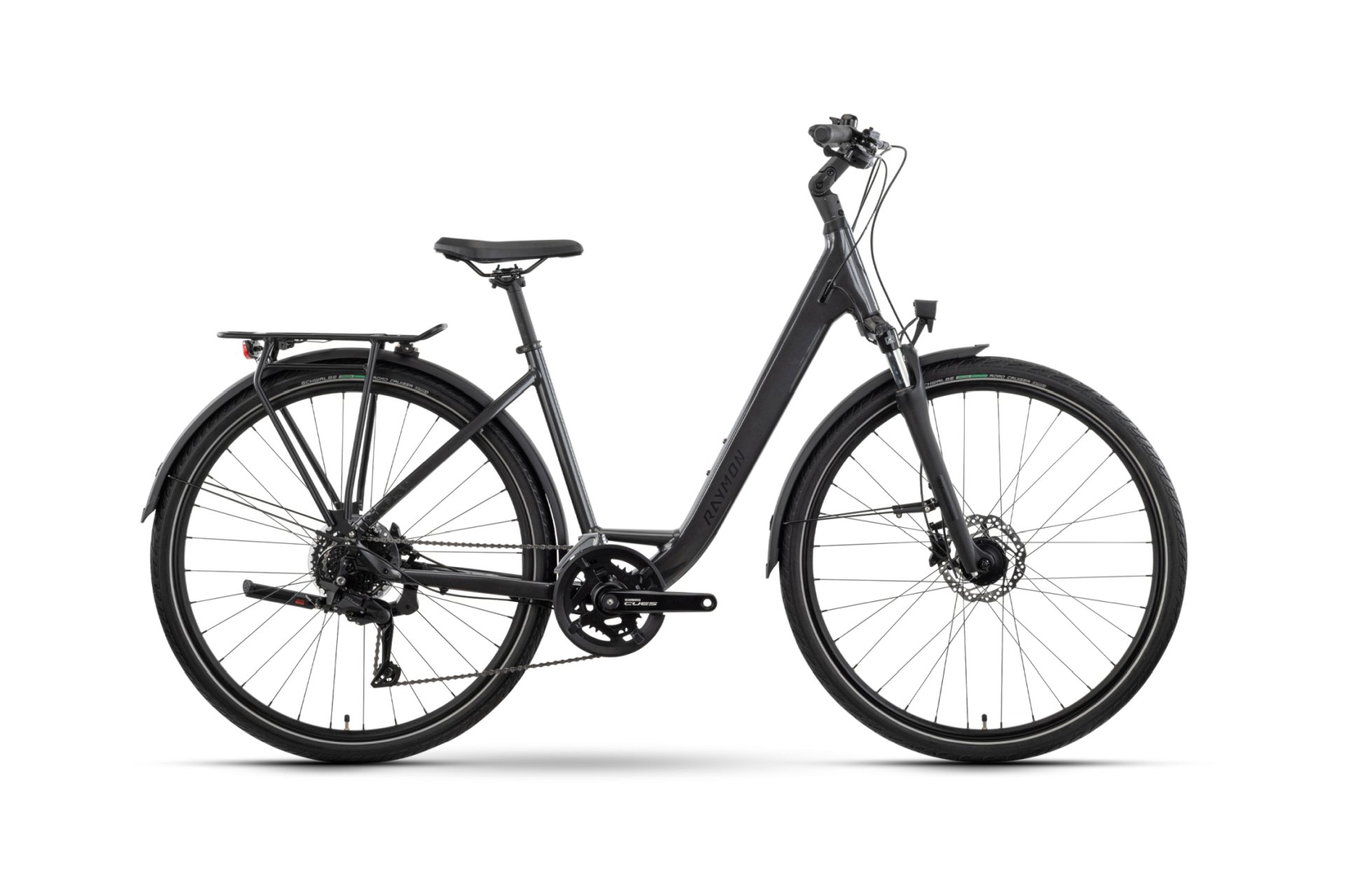 

Трекинговый велосипед Raymon Zayn pro - 28 дюймов - tiefeinsteiger - 2026, grau | anthracite