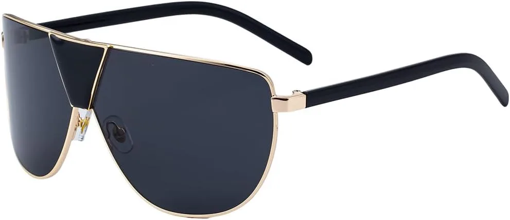 

Мужские солнцезащитные очки в крупной оправе, европейский дизайн, для езды на велосипеде и занятий спортом на открытом воздухе, с защитой от ветра GJKTFNJIF, 1