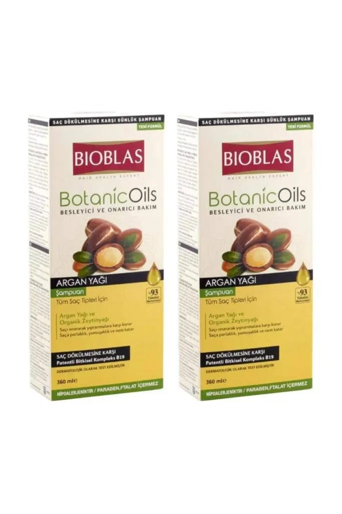 Шампунь с аргановым маслом «Botanic Oils» от BIOBLAS, . Bioblas