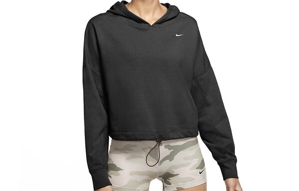 Толстовка с капюшоном icon clash короткие тренировочные Nike, черный — фото 2