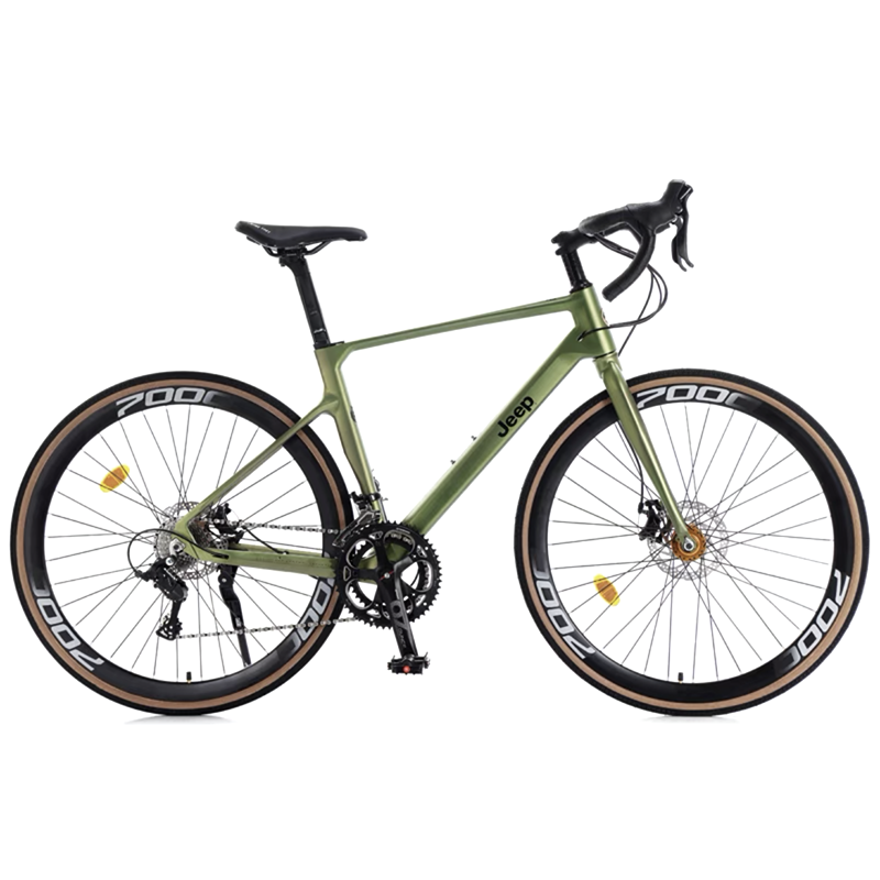 

Горный велосипед Magnesium Alloy с дисковыми тормозами для взрослых Jeep, зеленый