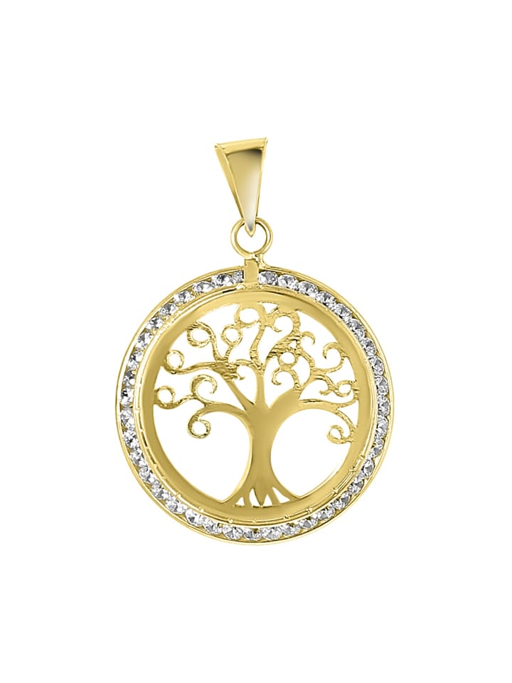 

Круглый кулон из золота 585 пробы Lucardi