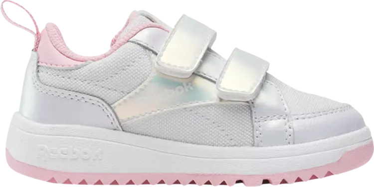 

Кроссовки Weebok Clasp Low Toddler 'Pink Glow Pearlescent', розовый