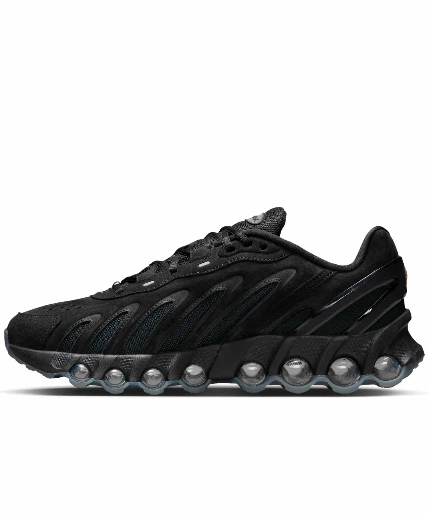 Мужские кожаные кроссовки Nike Air Max Dn8 чёрные