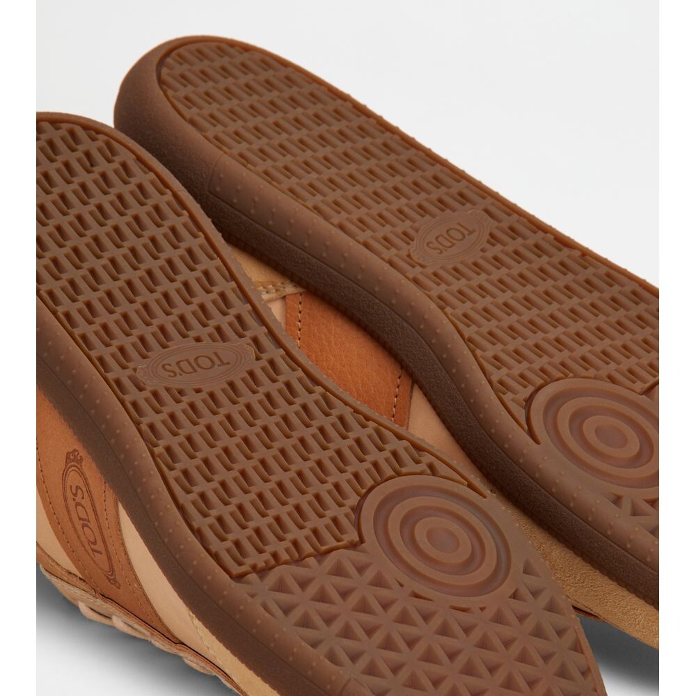 

Кожаные кроссовки Tod's Tabs, мультиколор